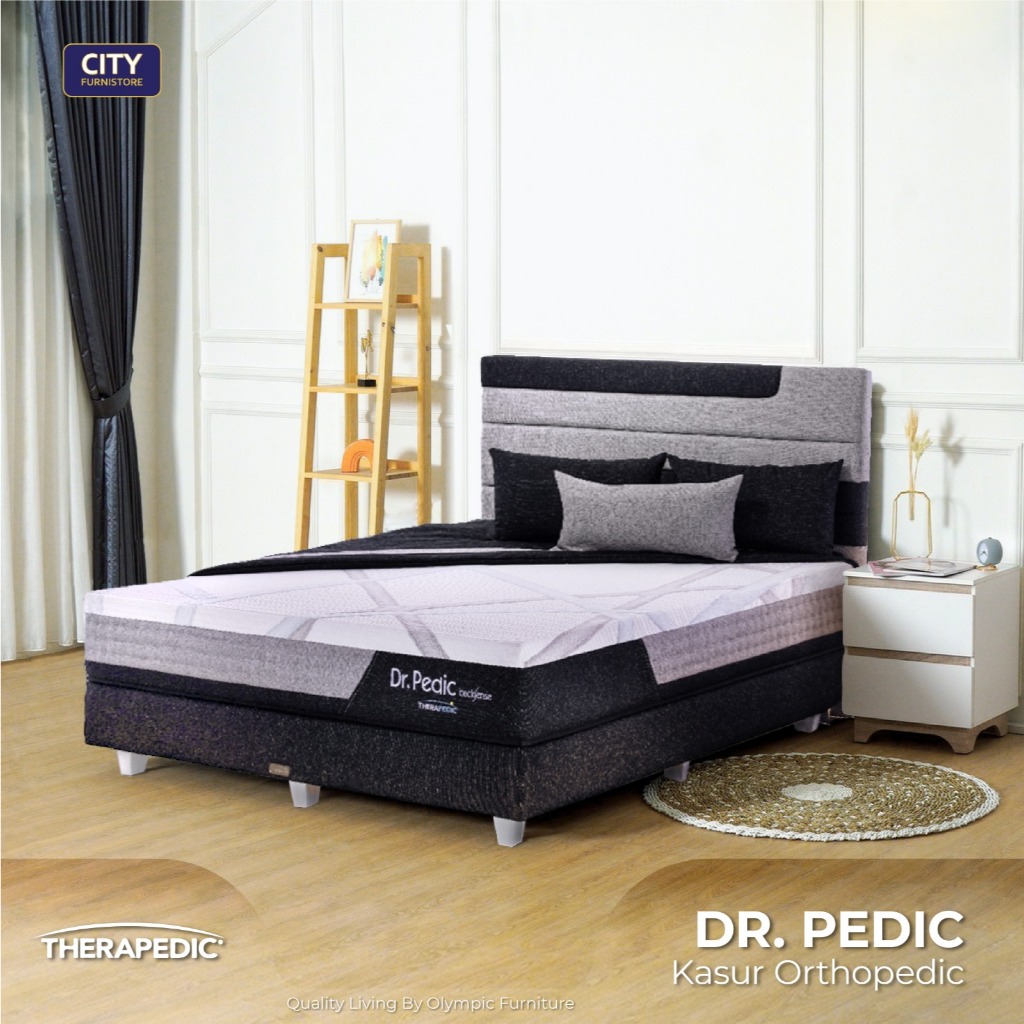 KASUR Matras saja dr. pedic SPRINGBED ORTHO KESEHATAN THERAPEDIC 120 160 180 MURAH PROMO MALANG DR. 