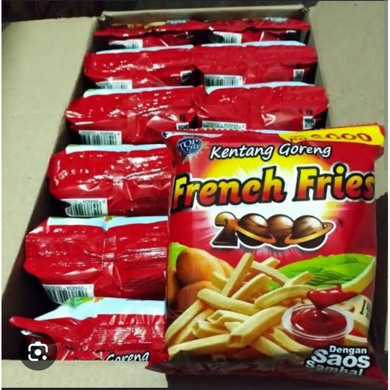 

FRENCH FRIES 2000 10x15gram renceng