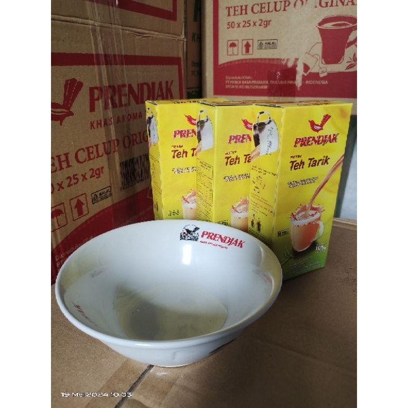 

teh tarik stik isi 5 free mangkok