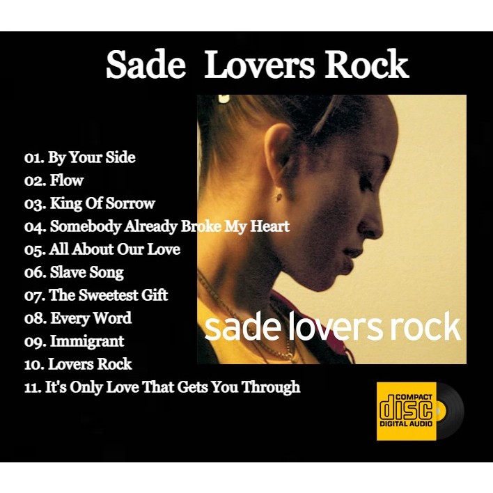 Cd Audio - Greatest Hits Of  Sade  Lovers Rock VOL 01