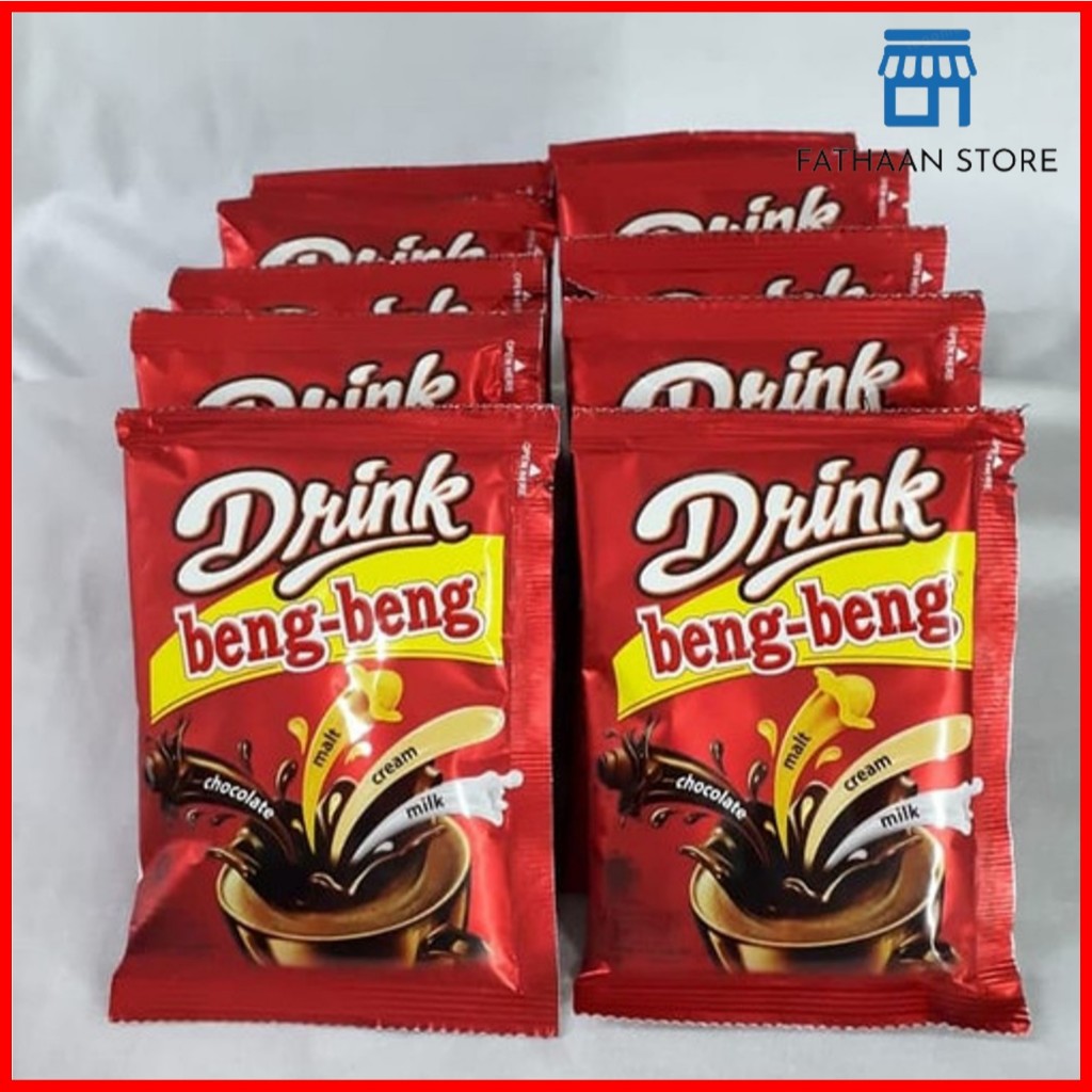 

Drink Beng-Beng Chocolate Kemasan Sachet 29 Gram X 10 Pcs (1 Renceng Isi 10 Sachet)