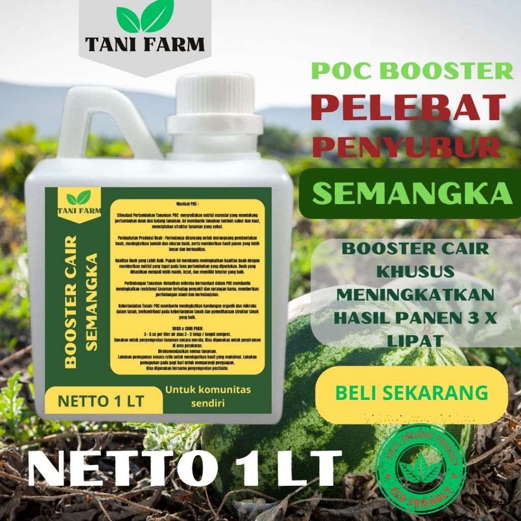 RTF Pupuk Booster SEMANGKA Pupuk Cair SEMANGKA Pupuk Semprot Untuk Tanaman dan SEMANGKA