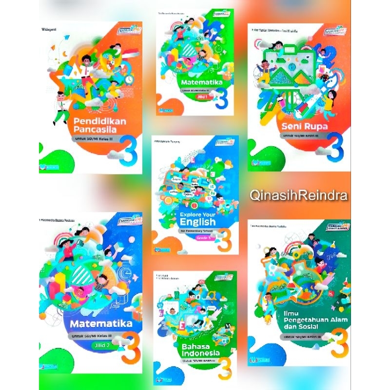 Paket REGULER Masmedia SD/MI KELAS 3 KURIKULUM MERDEKA