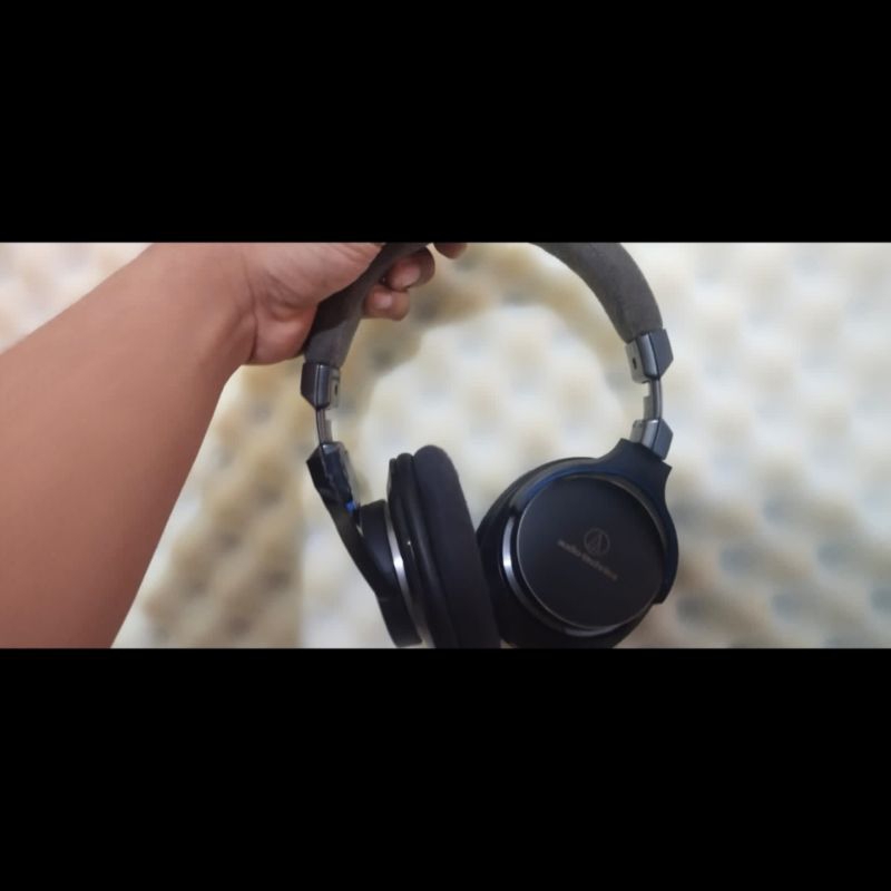 Headphone monitor audio technica ATH msr7