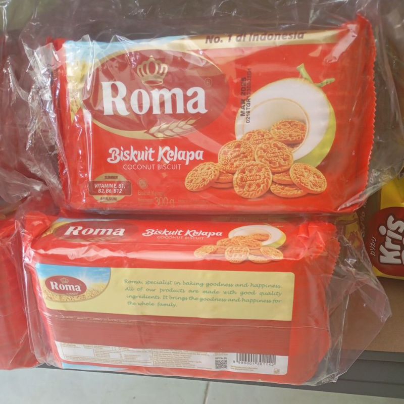 

Biskuit Roma Kelapa 300 gr