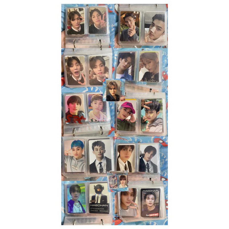 PHOTOCARD NCT 127 NCT DREAM EXO PC HAECHAN MARK JAEHYUN JENO SEHUN tc ayyo dilan denim hoodie pilek 
