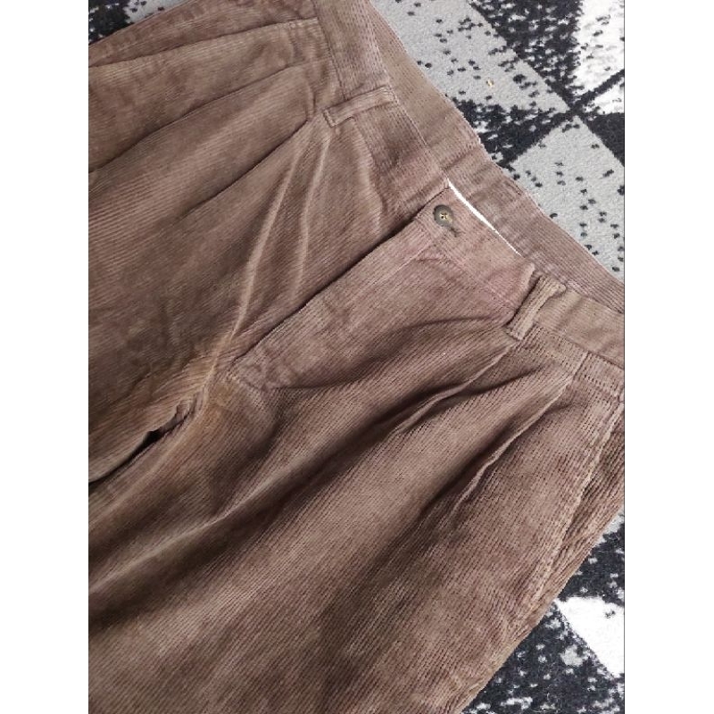 Corduroy Cokelat Unbrand