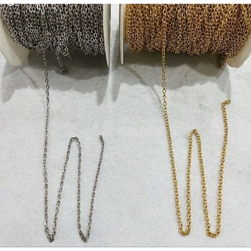 Rantai Kalung 3mm METERAN