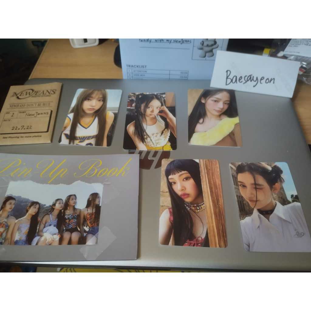 OFFICIAL NEWJEANS PHOTOCARD ALBUM 1ST EP BAG MINJI HANNI HAERIN HYEIN DANIELLE PHOTOCARD