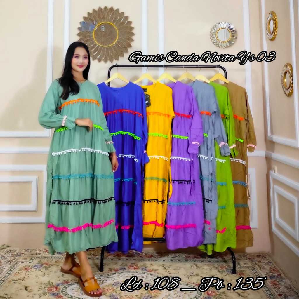 GAMIS CANDA 03 LD108 PB135 RAYON PREMIUM LD108 PB135