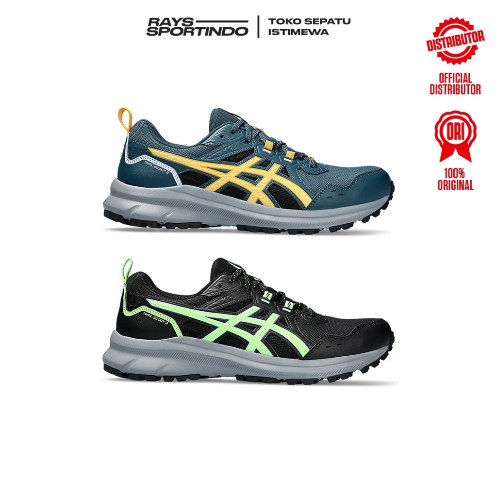 SEPATU RUNNING ASICS TRAIL SCOUT 3