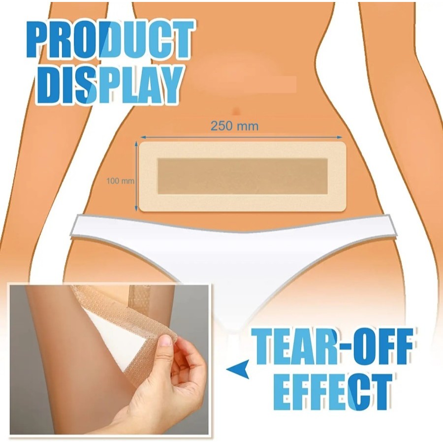 Plester Luka JUMBO Anti Air / pasca kelahiran cesar Caesarean