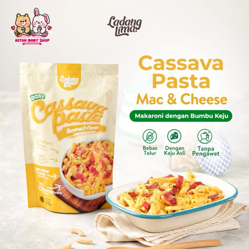 

Ladang Lima Pasta Mac & Cheese 115 gr / Pasta Gluten Free