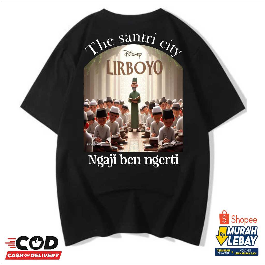 KAOS SANTRI LIRBOYO DISTRO PESANTREN SANTRI NU NAHDLATUL ULAMA TERBARU