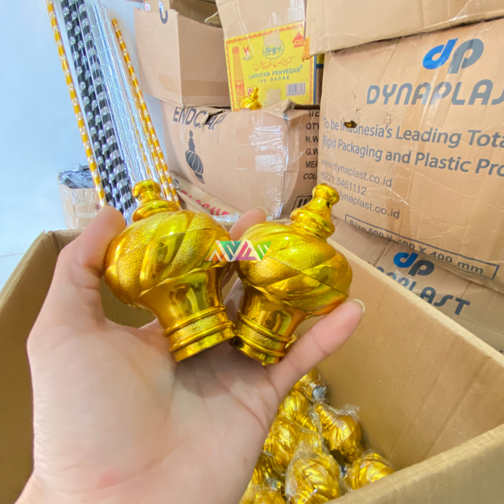 Batang Gorden 3 Meter - 2,5 Meter Paket Lengkap Full Set Tiang Gorden