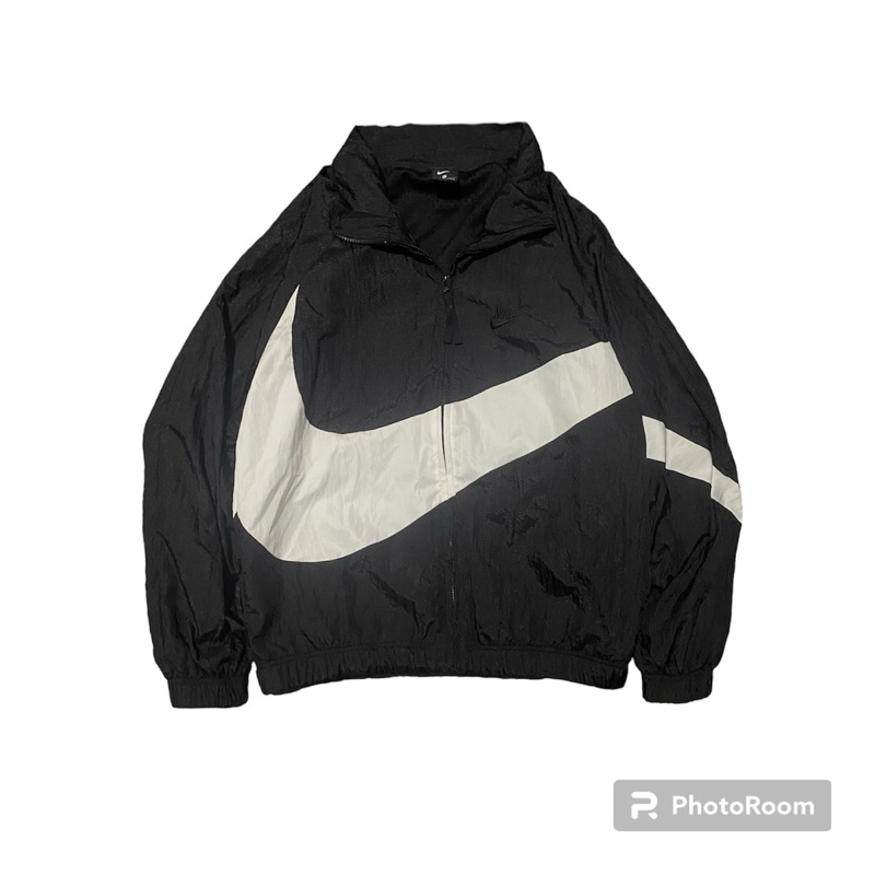 Jacket Nike Big Swoosh BlackWhite vintage second original
