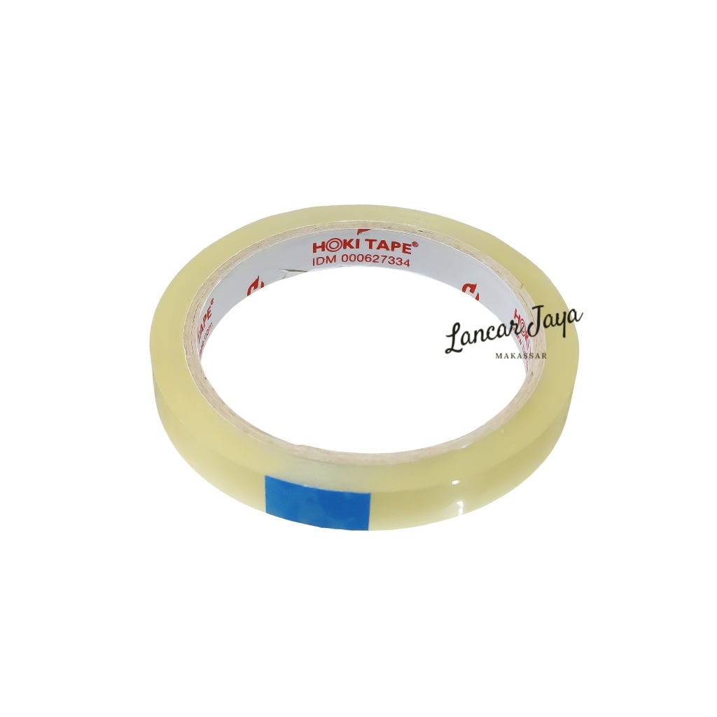 

Isolasi Selotip Stationery Tape Perekat HOKI Tape 12 mm