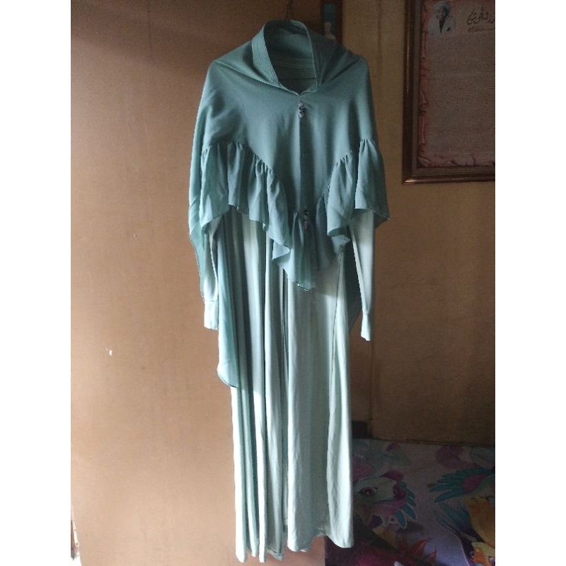 Preloved Set Khimar Outer