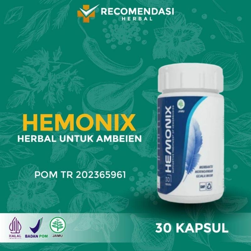 (TERBARU) HEMONIX OBAT WASIR AMBEIEN ASLI ORIGINAL