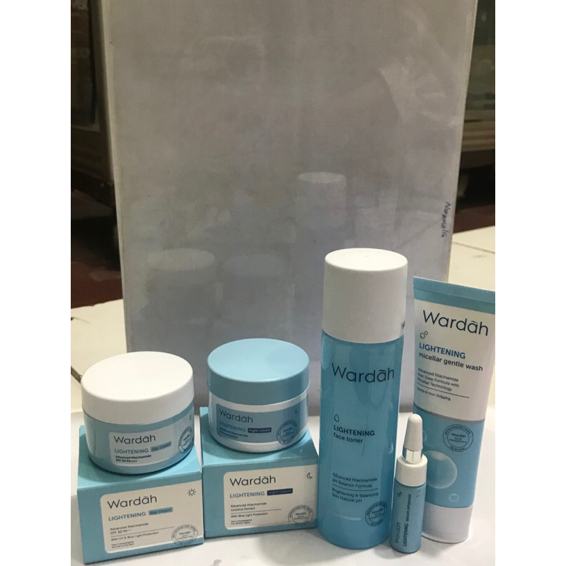 (MURAHHH) WARDAH LIGHTENING PAKET GLOWING 5 in 1