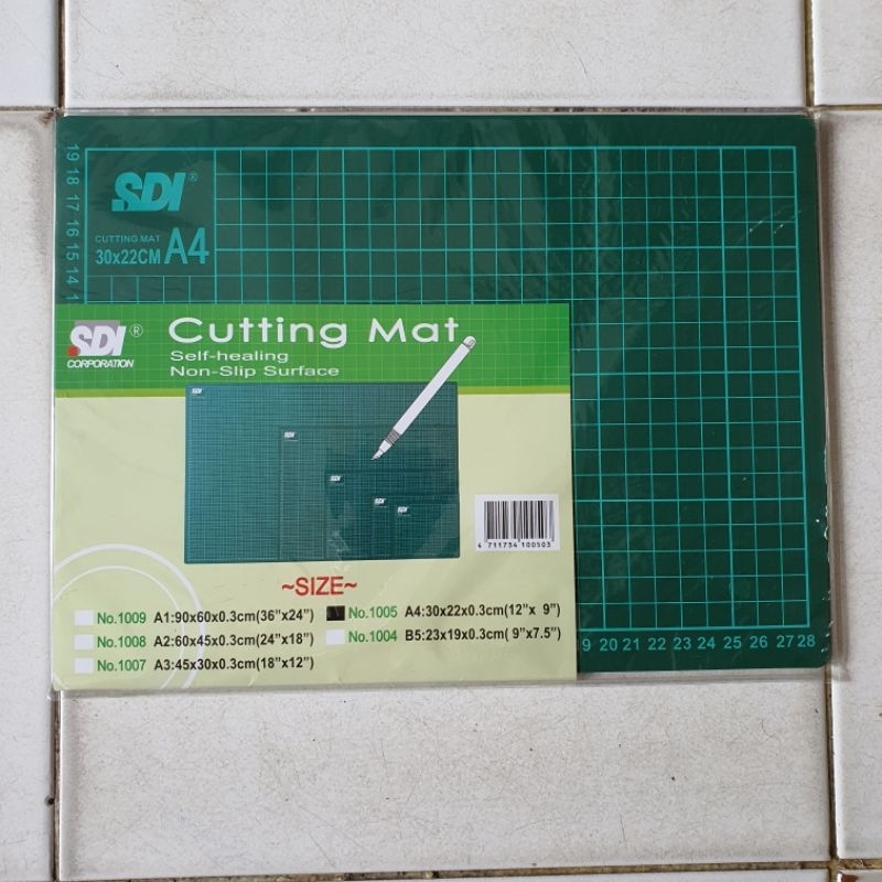 

Cutting Mat / Alas Potong SDI A4 ( 30 x 22 cm)