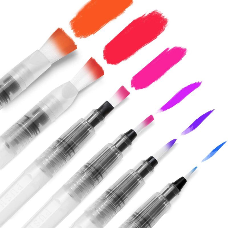

Ohuhu Watercolor Brush Set Isi 6