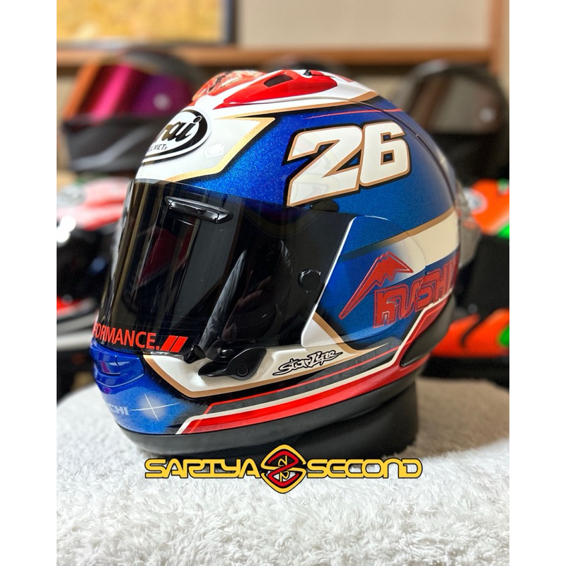 [DP 1JT] ARAI RX-7X DANI PEDROSA LITTLE SAMURAI SIZE L JDM ORIGINAL PRODUCT