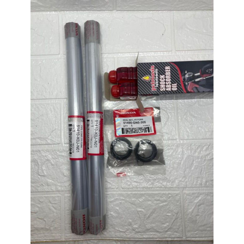 SHOCK DEPAN KOJ BUAT MOTOR GENIO-BEAT NEW-LED-BEAT STREET-BEAT DELUXE