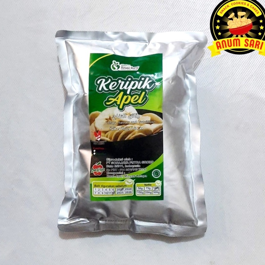 

Keripik Apel ASLI Malang 1 Gram Anum Sari