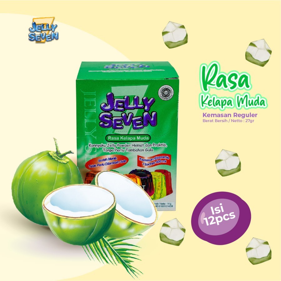 

RB Jelly Seven Rasa Buah - Tanpa Perisa 12Pcs Kemasan Regular