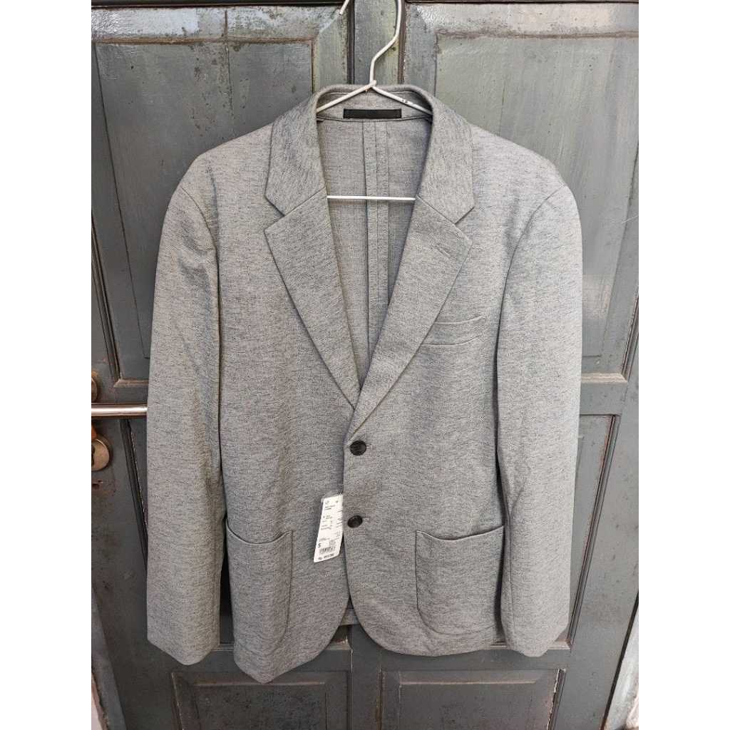 BLAZER (JAS) COMFORT JACKET BY UNIQLO GREY