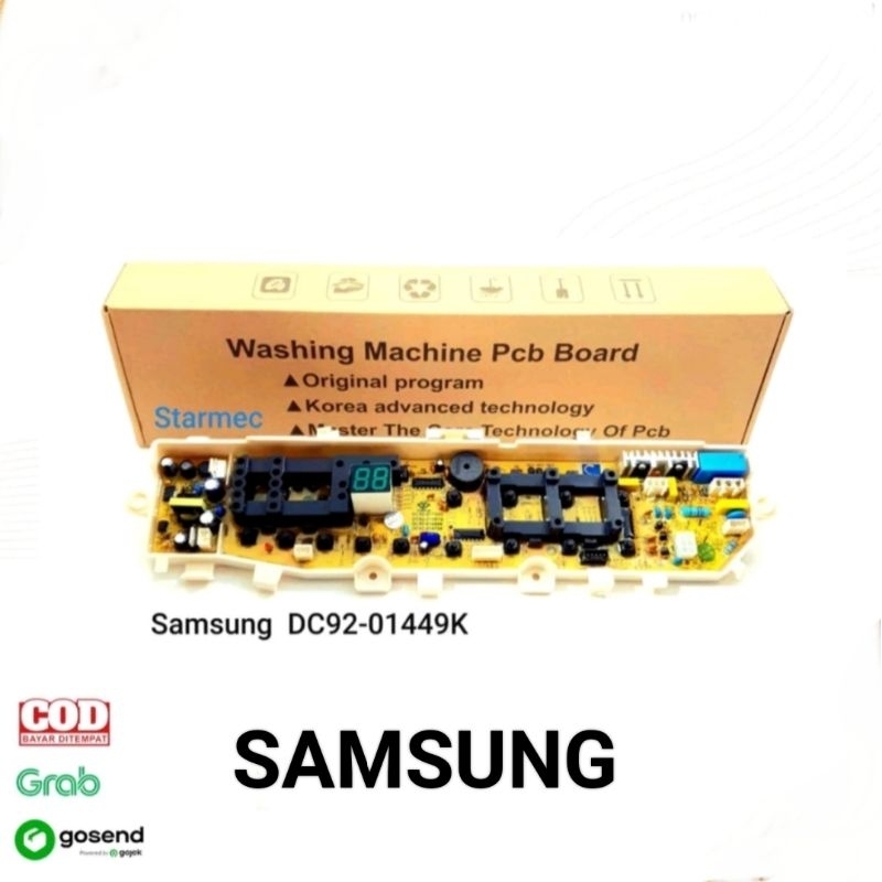 MODUL PCB MESIN CUCI SAMSUNG DIAMOND WA70H4000SG WA70H4200 WA80H4000