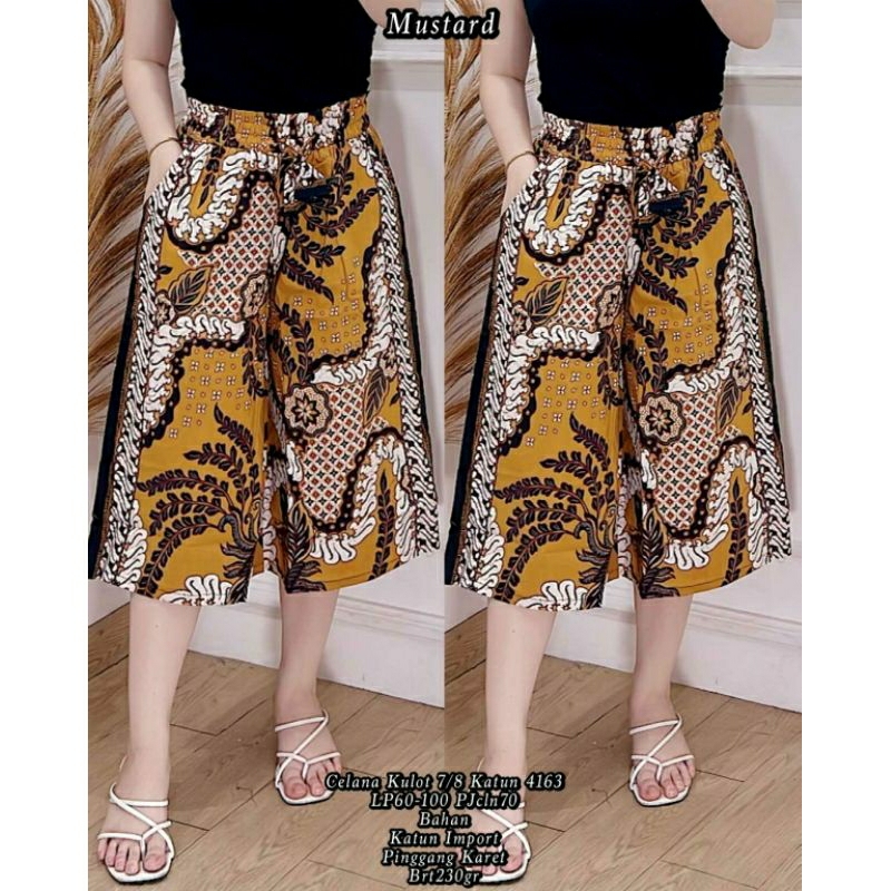 CELANA KULOT 7/8 KATUN 5535/CELANA KULOT 7/8 KATUN 3828/CELANA KULOT 7/8 KATUN 4163/CELANA KULOT 7/8