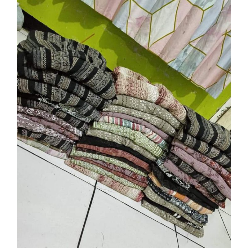 Promo daster Cringkle motif 100rb dapat 3pc