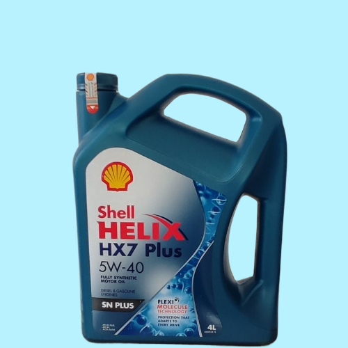 OLI SHELL HELIX HX7 PLUS 5W-40 4 liter
