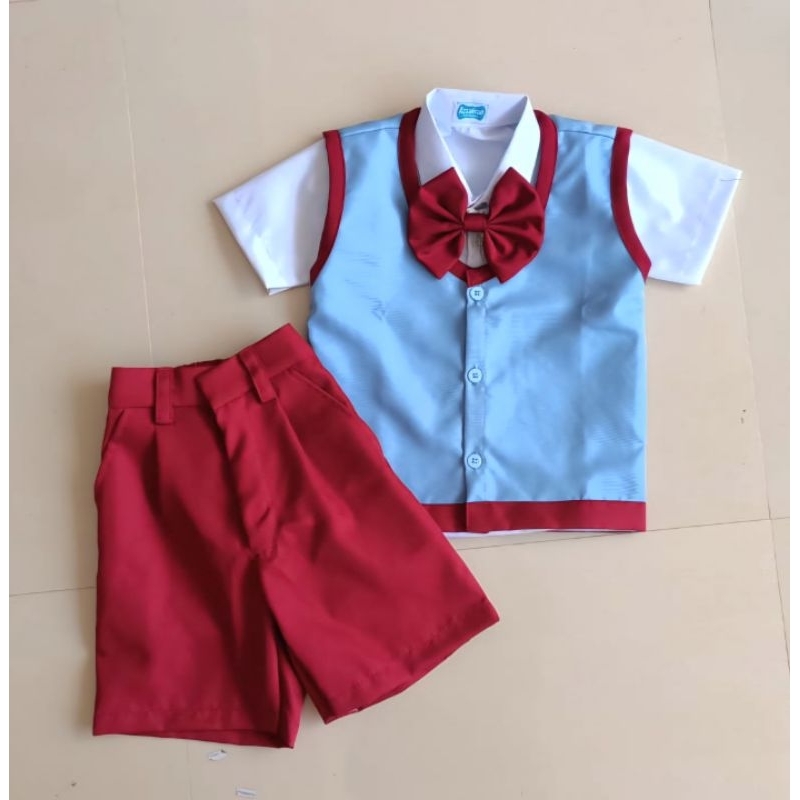 seragam sekolah tk set rompi/seragam sekolah tk dan paud terbaru/seragam sekolah tk/seragam sekolah 