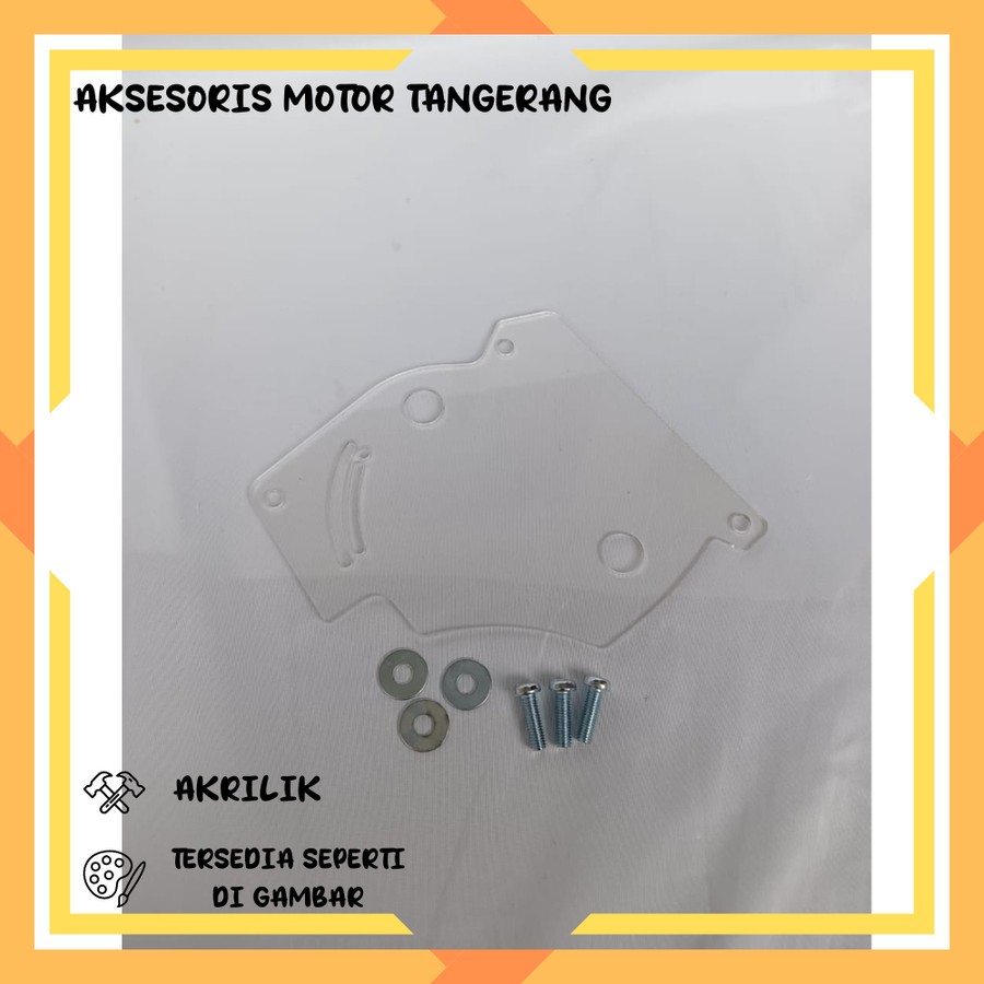 COVER CVT PCX 150 AKRILIK TUTUP COVER CVT PCX 150 FREE BAUT PELINDUNG CVT COVER PCX150