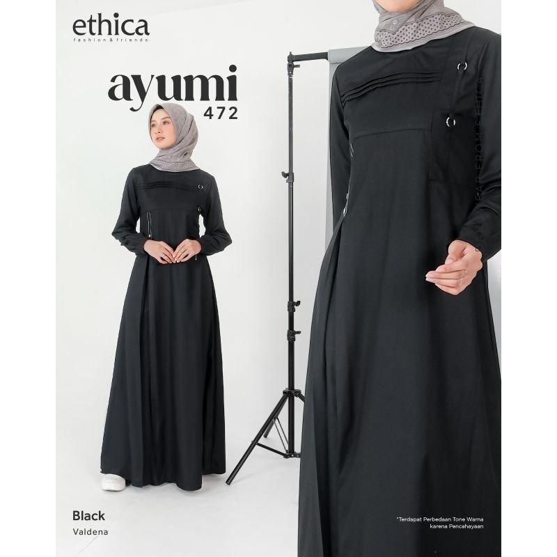 GAMIS ETHICA AYUMI 472 BLACK