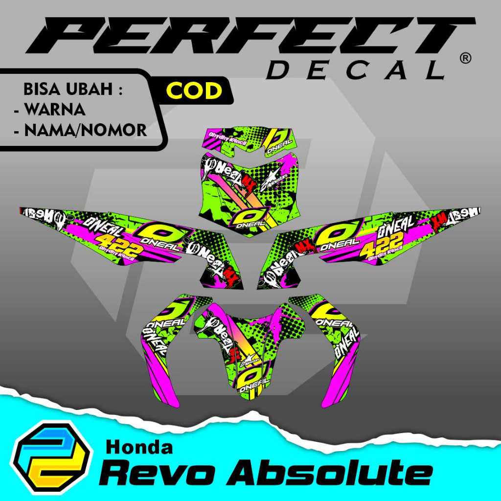 Decal Stiker Motor REVO X / FIT / ABSOLUTE REVO / REVO FI