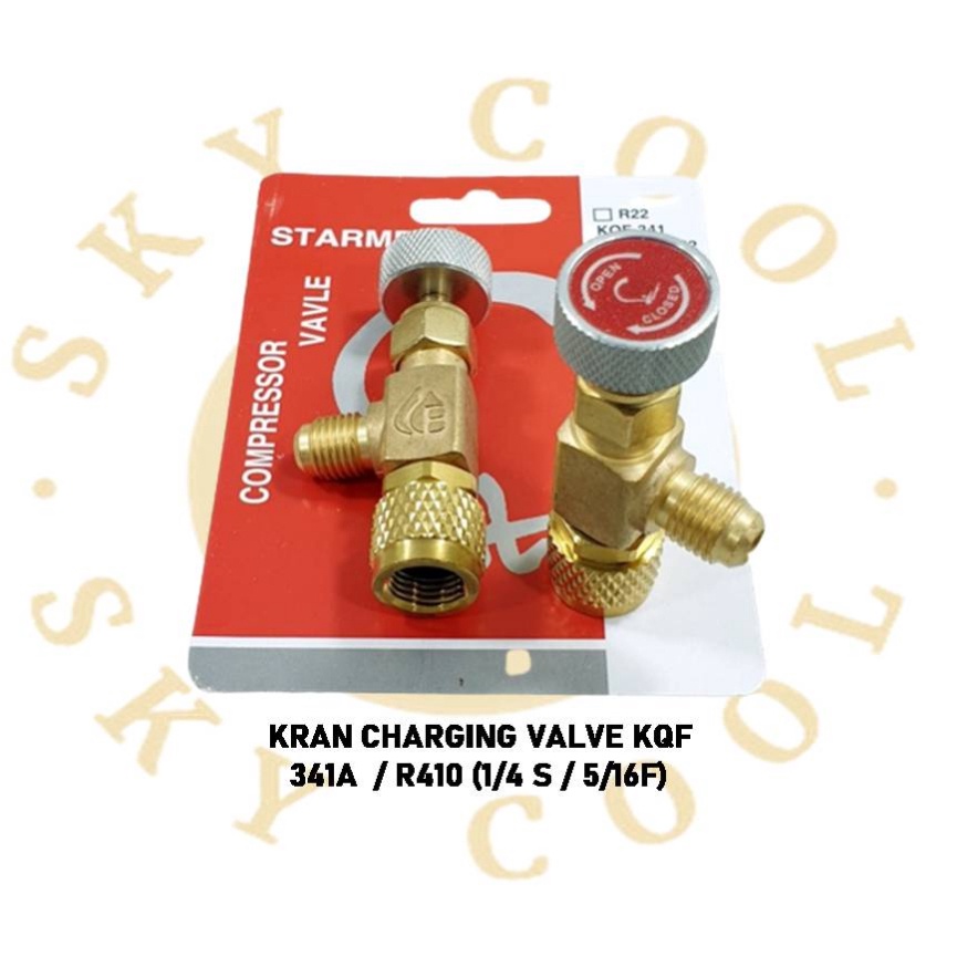 KRAN CHARGING VALVE  ADAPTOR NEPEL R32 R41