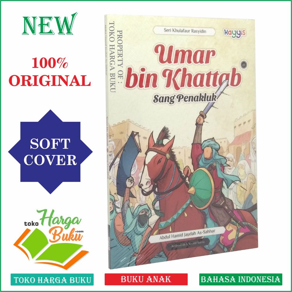 Foto Komik Umar bin Khattab Sang Penakluk Seri Khulafaur Rasyidin Full Color Buku Anak Penerbit Era Adicitra Intermedia