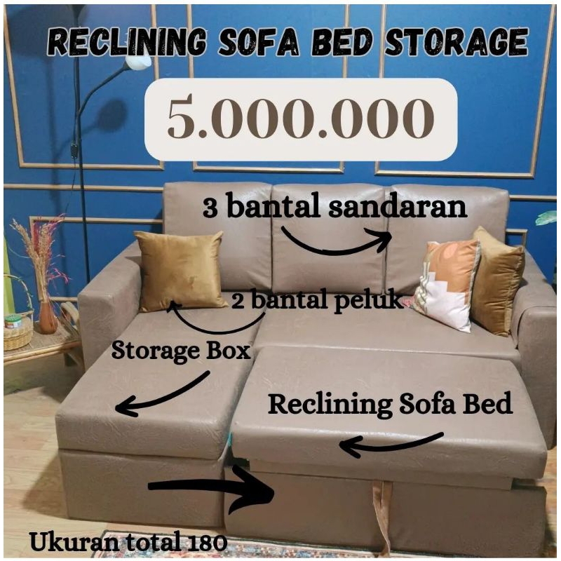 SOFA RECLINING STORAGE