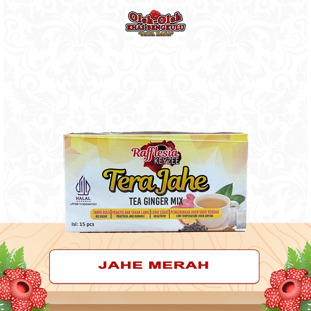 

Tea Jahe Merah isi 15 pcs / Oleh Oleh Bengkulu