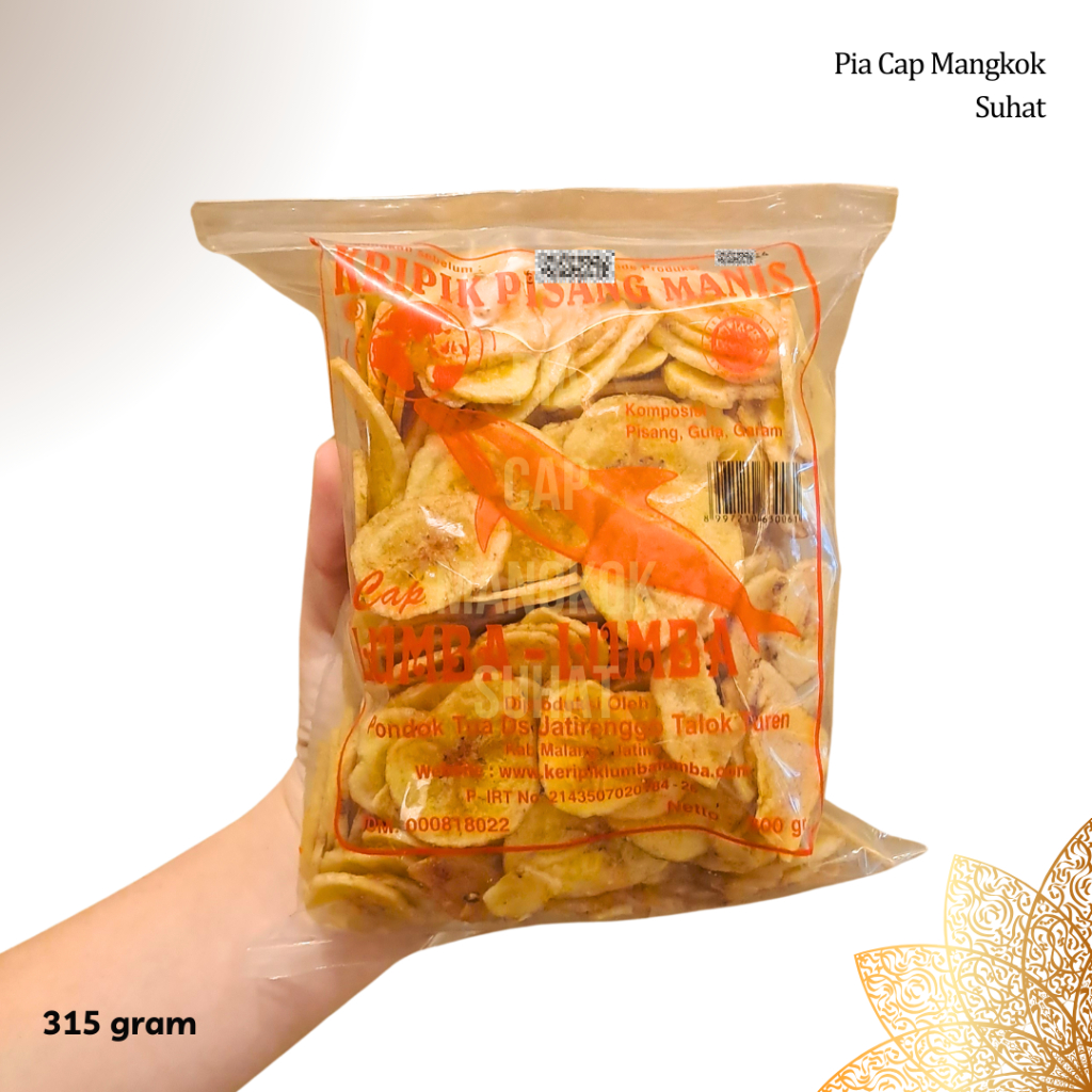 

Keripik pisang cap lumba lumba