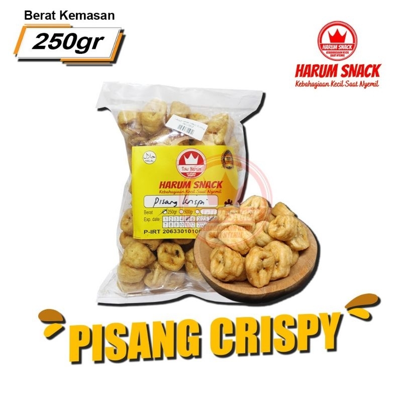 

PISANG CRISPY 250Gr [Harum Snack Official] PISANG OVEN