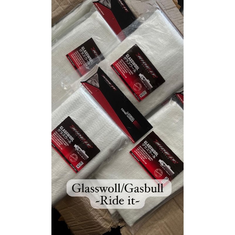 Glasswool/Gasbull Knalpot Ride It