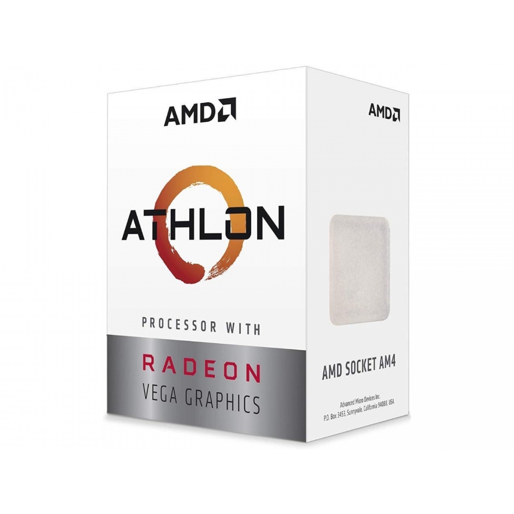 PC RAKITAN AMD ATHLON 3000G B450M-HDV 8GB RAM 240GB SSD PAKET RAKITAN