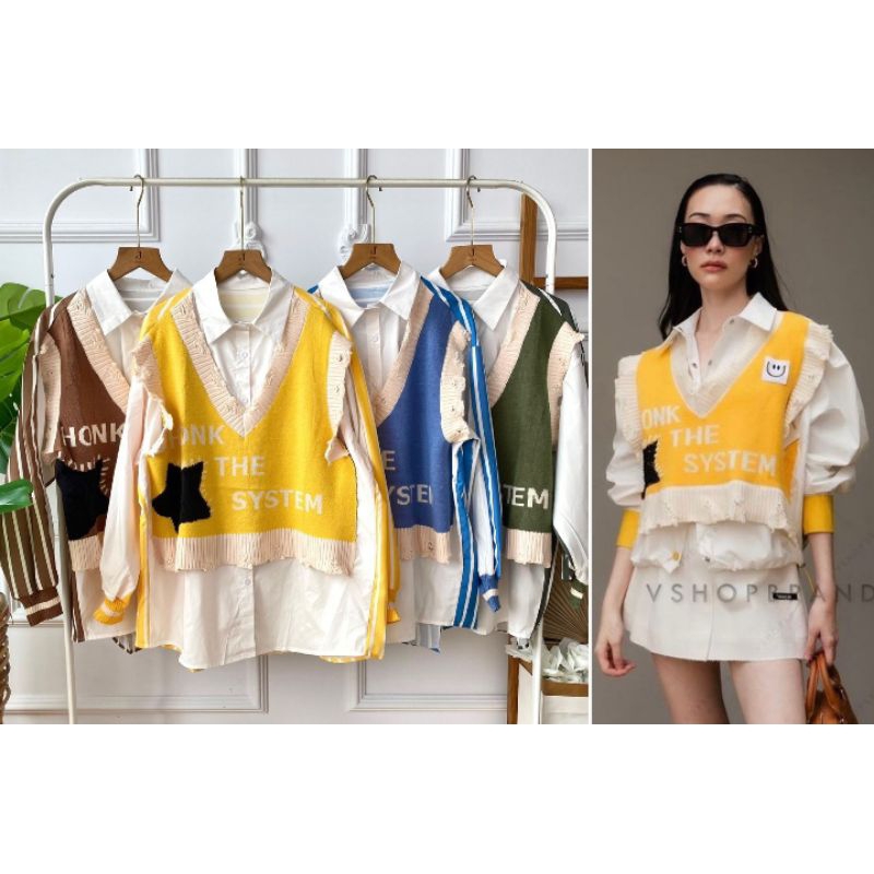 HONK BLOUSE IMPORT /ATASAN WANITA IMPORT /BAJU BANGKOK BKK