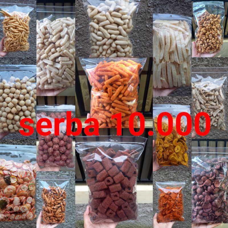 

SERBA 10.000 ANEKA SNACK/CEMILAN