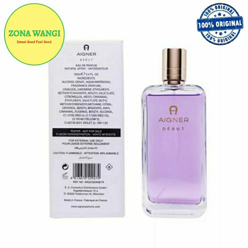 Parfum Original - Aigner Debut Woman TESTER